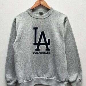 Los Angeles Gray Crew Neck Sweater
